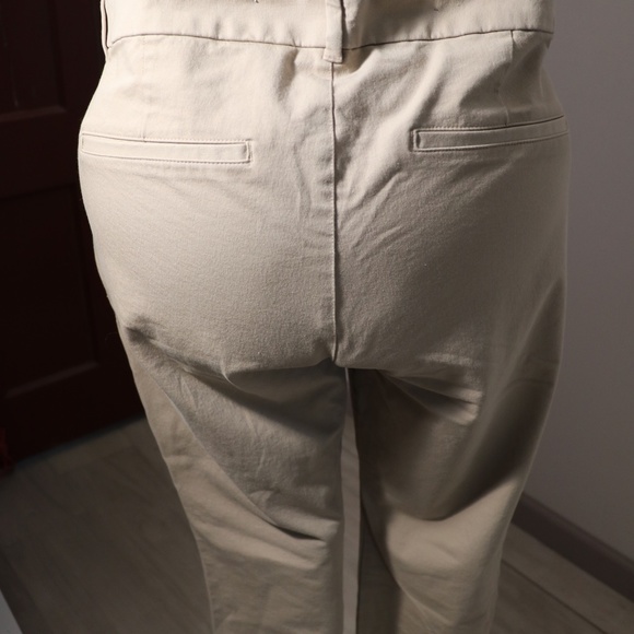 Old Navy Cream Work Pants - Picture 3 of 4